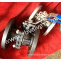 DIN Stainless Steel CF8 /CF8m / CF3m Flanged Ball Valve